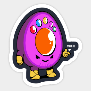 Avocado Snap Sticker